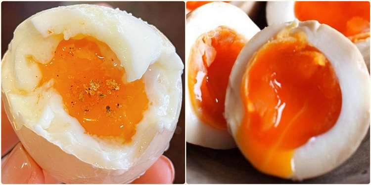Luộc trứng lòng đào bao nhiêu phút