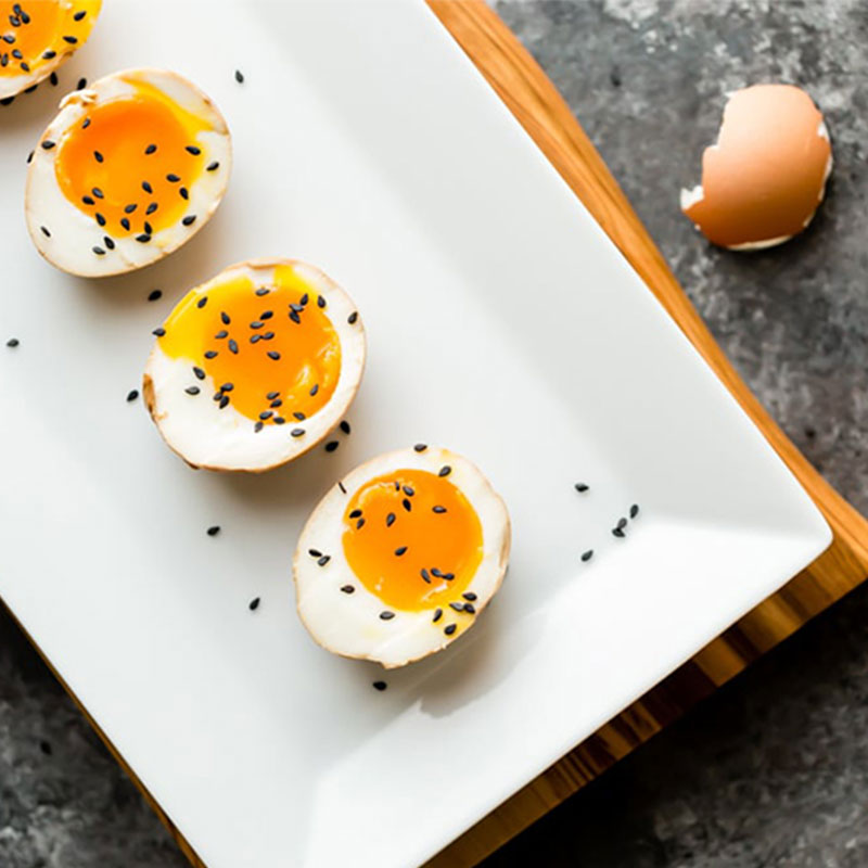 Luộc trứng lòng đào bao nhiêu phút
